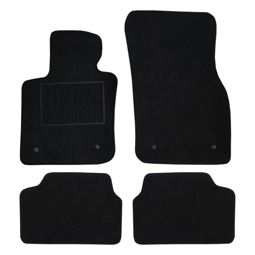 Μοκέτα Premium μαύρη για Mini One Cooper (III) με κουμπώματα