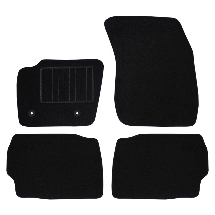 Μοκέτα Premium μαύρη για Ford Mondeo (V) με κουμπώματα