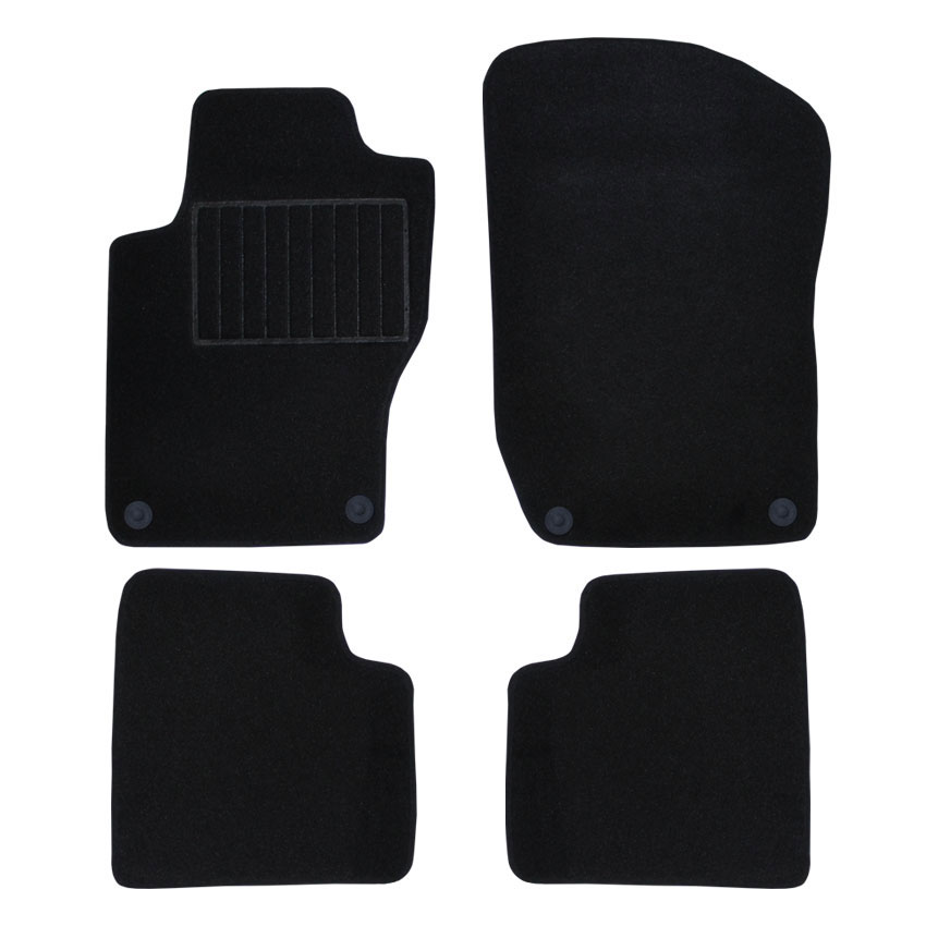 Μοκέτα Premium μαύρη για Mercedes ML - Class (W164) με κουμπώματα