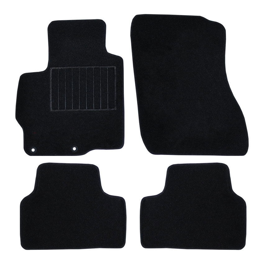 Μοκέτα Premium μαύρη για Mitsubishi Outlander (II) / ASX με κουμπώματα