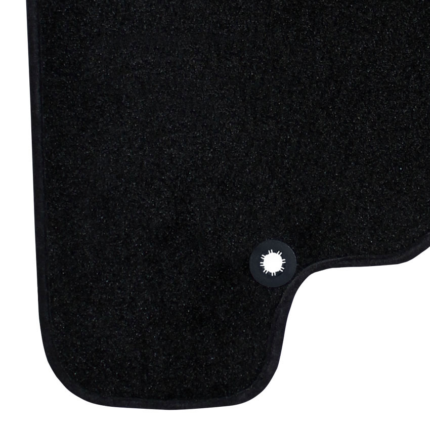 Μοκέτα Premium μαύρη για Nissan Pathfinder (III) με κουμπώματα