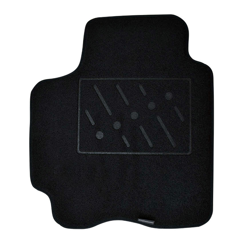 Πατάκια δαπέδου μοκέτας Premium μαύρα για Suzuki Swift (VI) 4τμχ