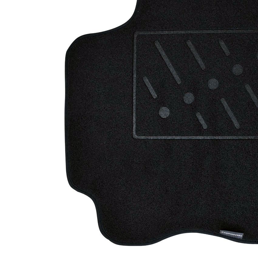 Πατάκια δαπέδου μοκέτας Premium μαύρα για Suzuki Swift (VI) 4τμχ