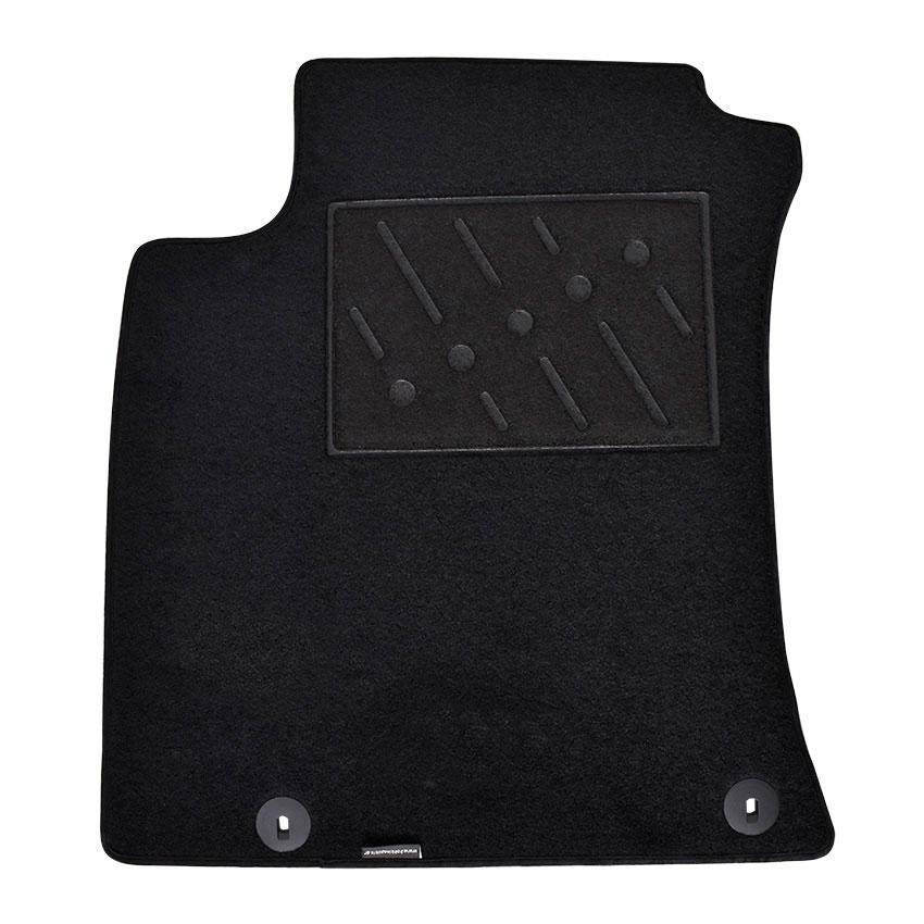 Πατάκια δαπέδου μοκέτας Premium μαύρα για Hyundai i30 (III) 4τμχ