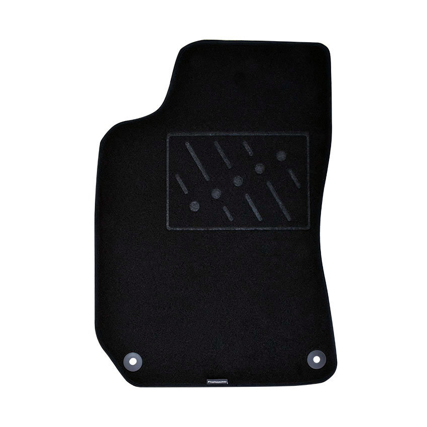 Πατάκια δαπέδου μοκέτας Premium μαύρα για Volkswagen Passat (B5) 4τμχ