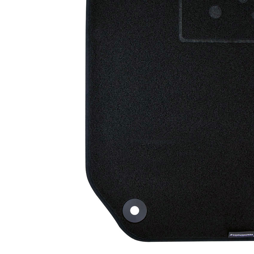 Πατάκια δαπέδου μοκέτας Premium μαύρα για Volkswagen Passat (B5) 4τμχ