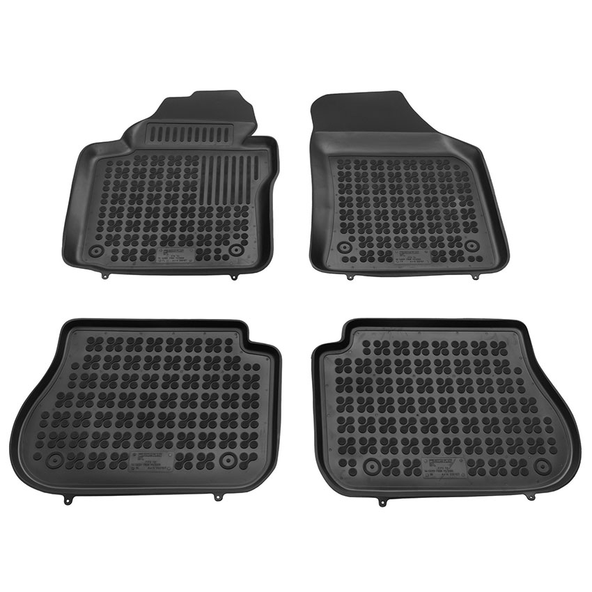 Πατάκια δαπέδου λαστιχένια για Volkswagen Caddy (5θ) / Caddy Life Maxi (5/7θ) 4τμχ