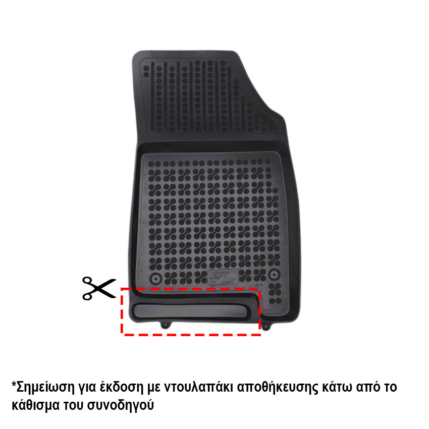 Λαστιχένια σκαφάκια για Dacia Duster II