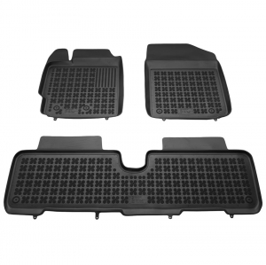 Πατάκια δαπέδου λαστιχένια συμβατά με Toyota Yaris II/ Urban Cruiser 3τμχ