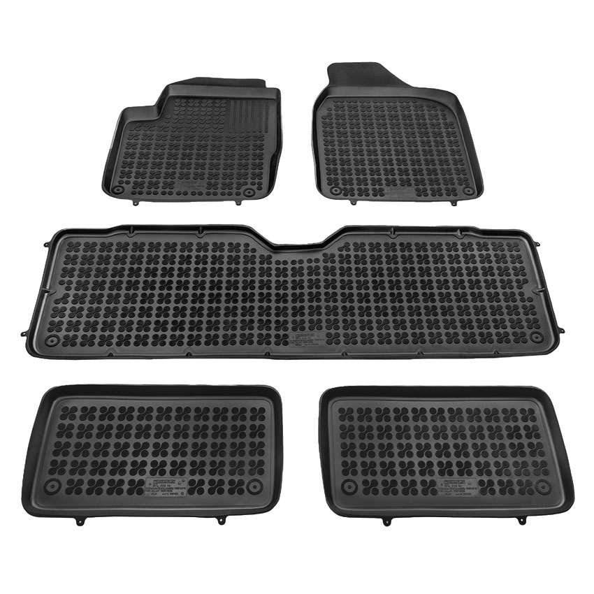 Λαστιχένια μαύρα σκαφάκια Ford Galaxy I / VW Sharan I / Seat Alhambra I 5τμχ