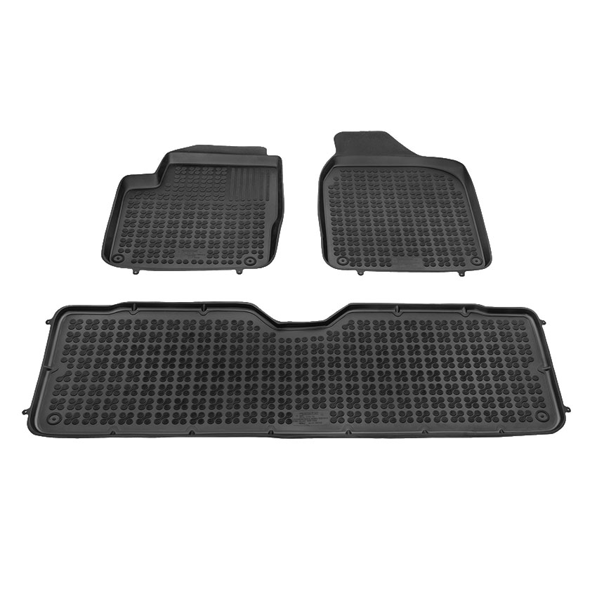Λαστιχένια μαύρα σκαφάκια Ford Galaxy I / VW Sharan I / Seat Alhambra I 3τμχ