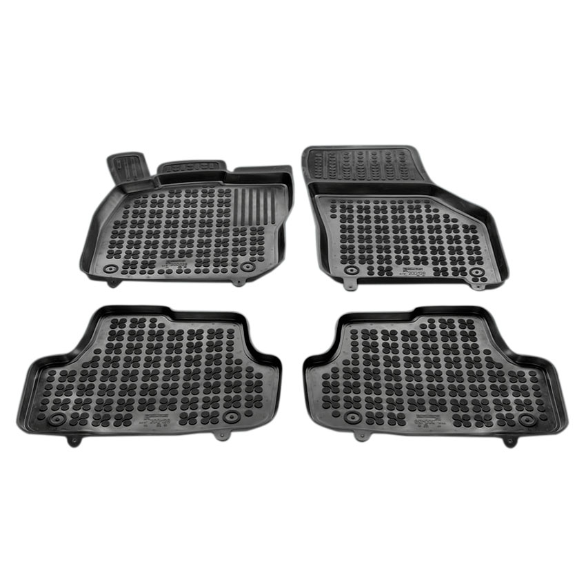 Λαστιχένια μαύρα σκαφάκια VW Golf VIII Mild Hybrid 4τμχ