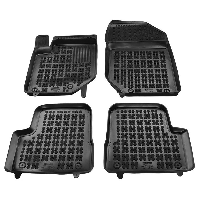 Λαστιχένια μαύρα σκαφάκια Peugeot 208 (II) / Opel Corsa (F)