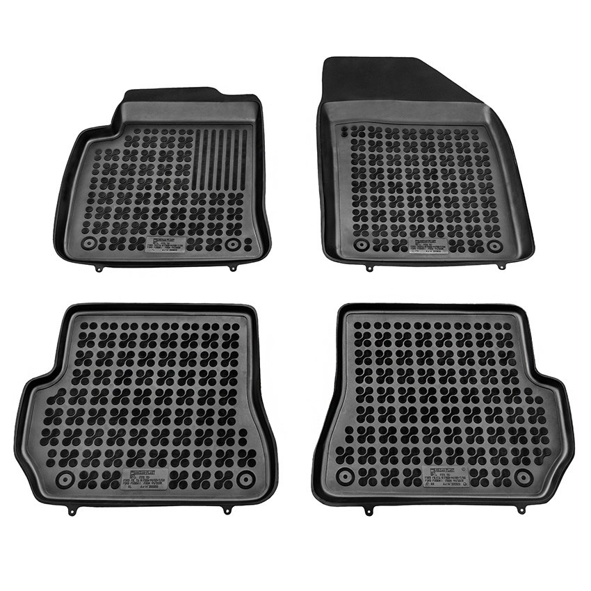 Λαστιχένια μαύρα σκαφάκια Ford Fiesta V (Facelift) / Fusion (Facelift)