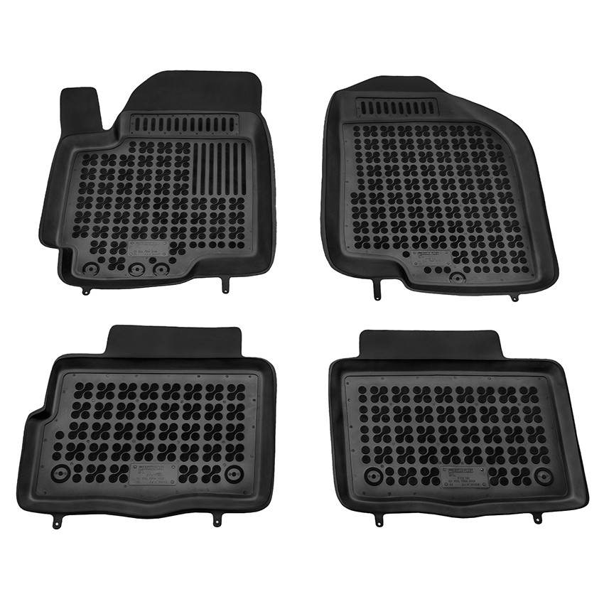 Λαστιχένια μαύρα σκαφάκια Kia Soul (I) M/L/XL