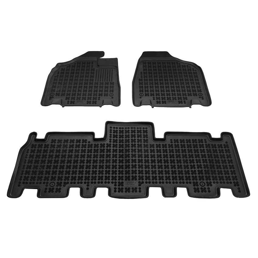 Λαστιχένια μαύρα σκαφάκια Kia Carnival II (5 Θέσεις)