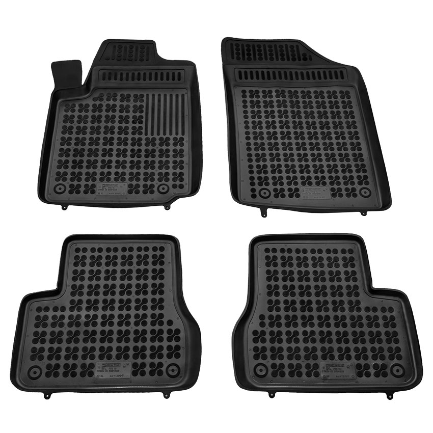 Λαστιχένια μαύρα σκαφάκια Citroen C3 (I)