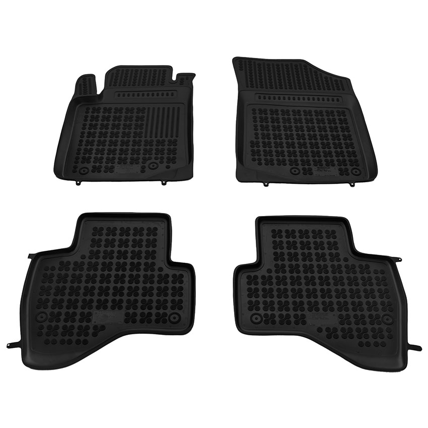 Λαστιχένια μαύρα σκαφάκια Citroen C1 (II) / Toyota Aygo (II) / Peugeot 108