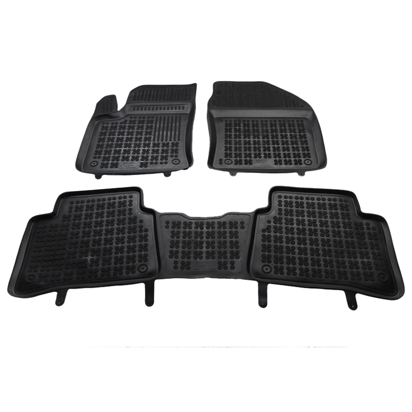 Λαστιχένια μαύρα σκαφάκια Toyota Prius IV (XW50)