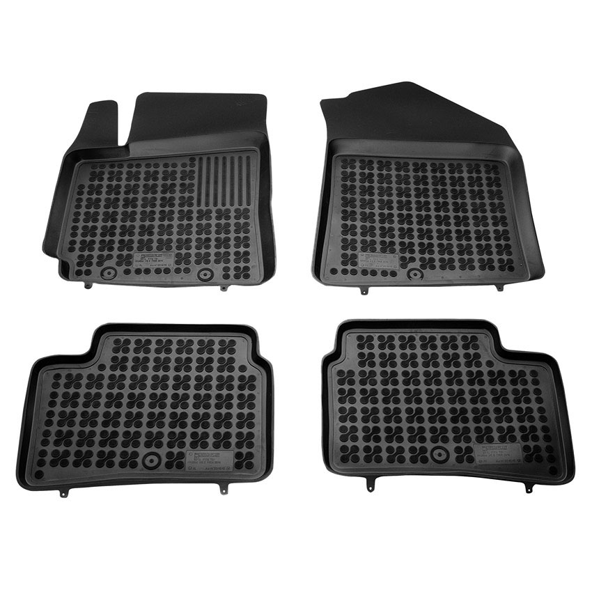 Λαστιχένια μαύρα σκαφάκια Hyundai i10 (II)