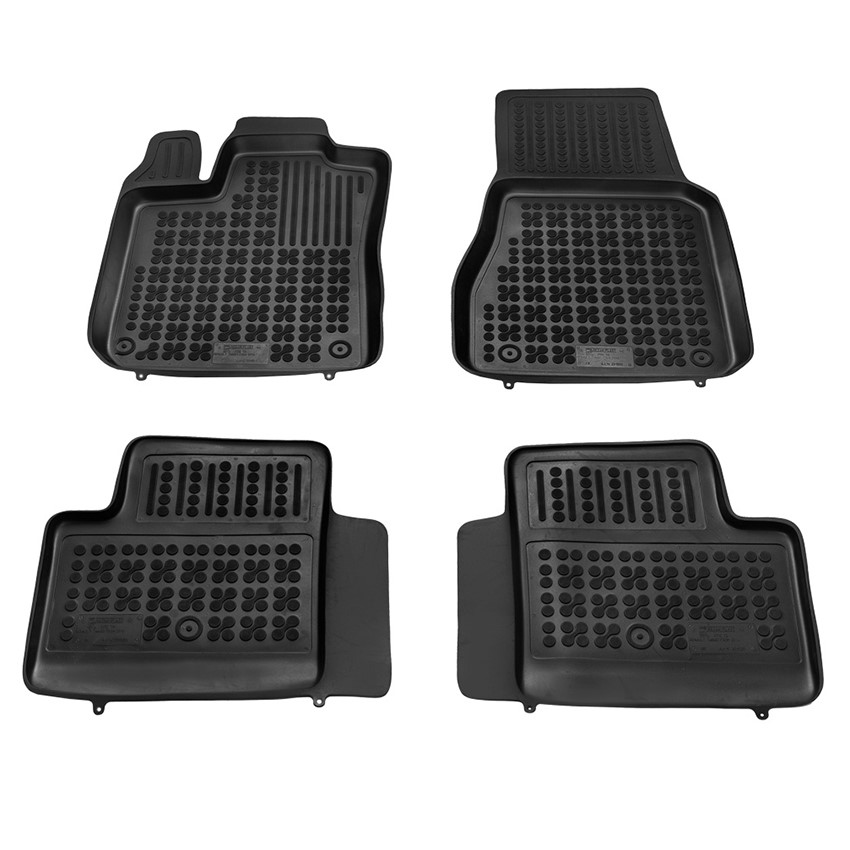 Λαστιχένια μαύρα σκαφάκια Renault Twingo (III) (5 θέσεων)