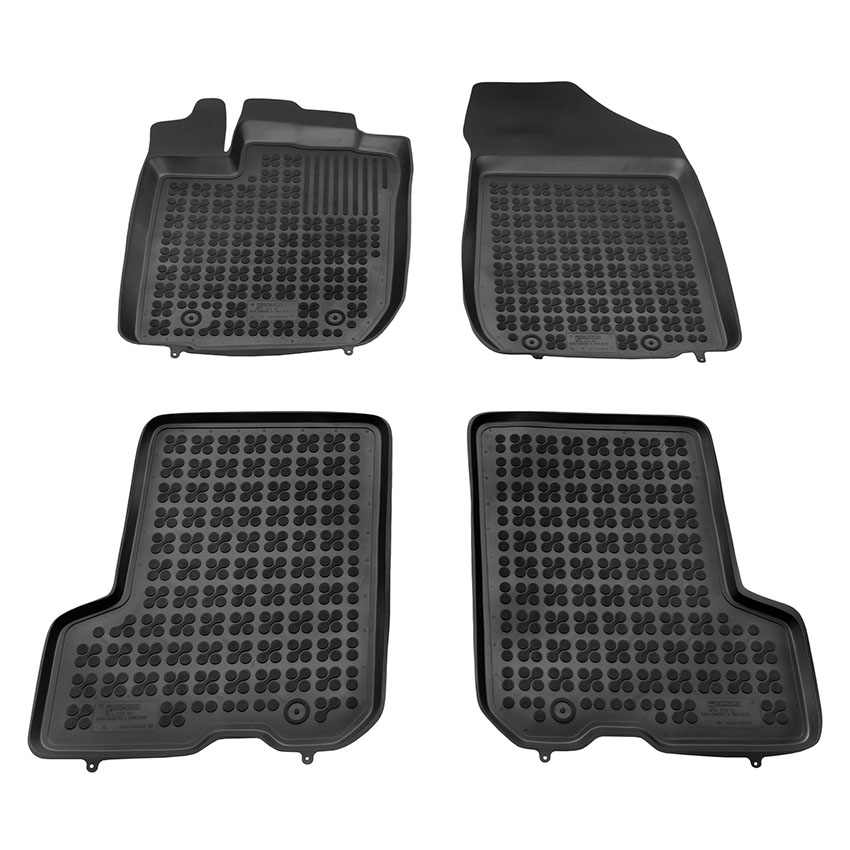 Λαστιχένια μαύρα σκαφάκια Lexus IS (II) 4τμχ