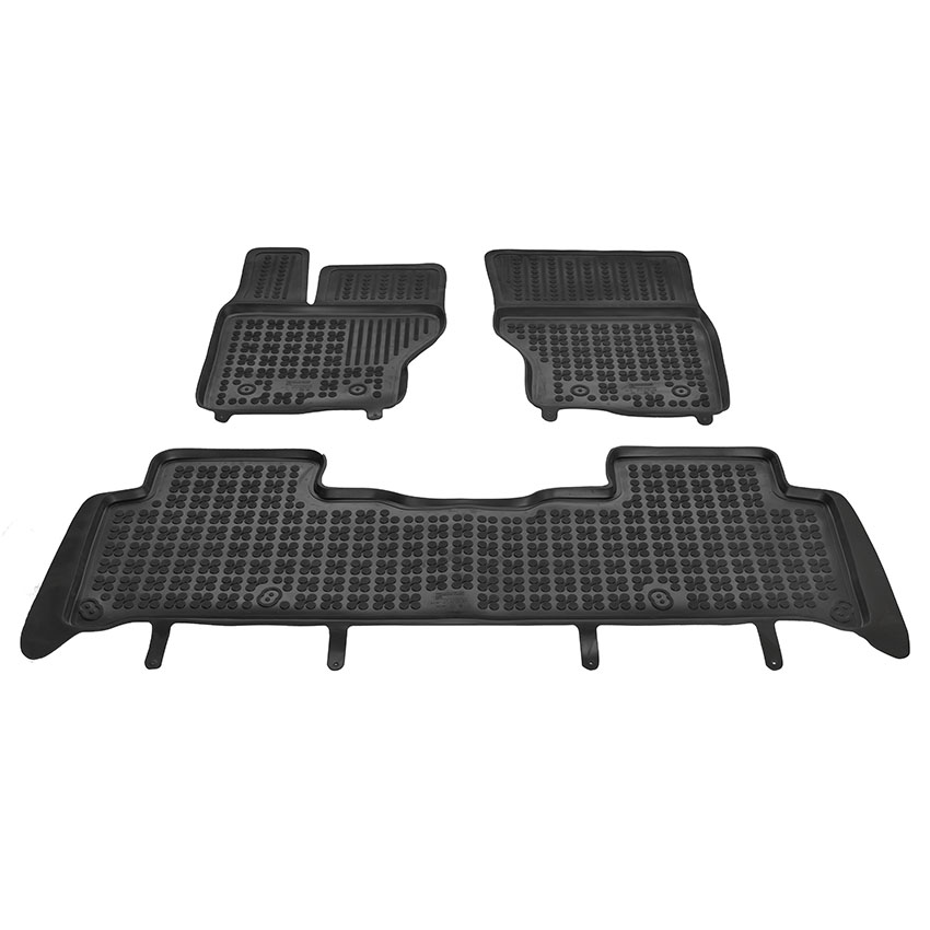 Λαστιχένια μαύρα σκαφάκια Land Rover Discovery (V) (7 θέσεων) / Range Rover Sport (II)