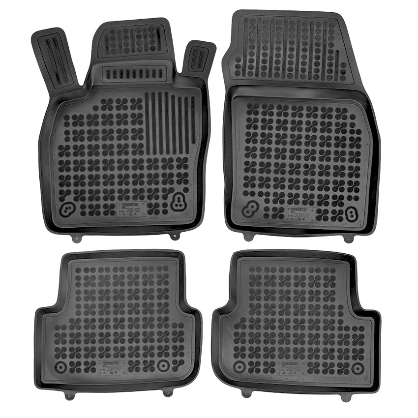 Πατάκια δαπέδου λαστιχένια για Volkswagen Taigo 4τμχ