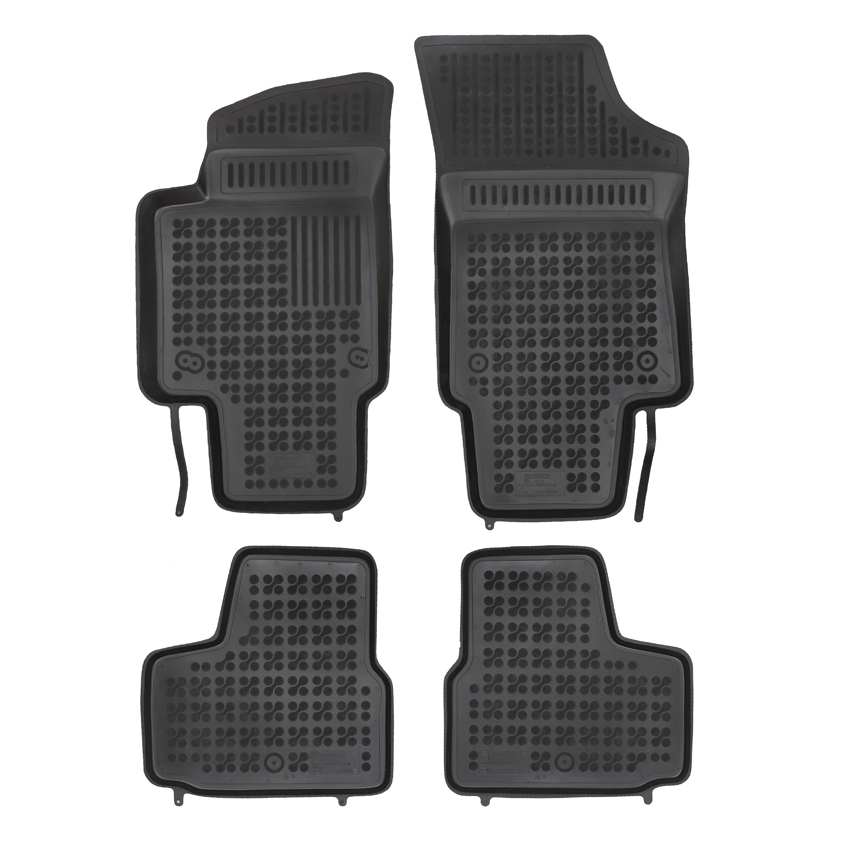 Λαστιχένια μαύρα σκαφάκια VW Up / Skoda Citigo / Seat Mii