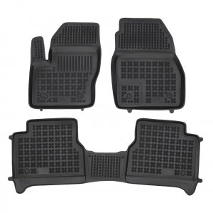 Πατάκια δαπέδου λαστιχένια συμβατά για Ford Transit Connect II/ Tourneo Connect II 3τμχ