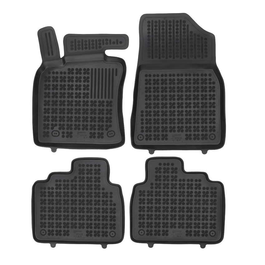 Λαστιχένια μαύρα σκαφάκια Toyota Camry VIII (XV70) Hybrid 4τμχ