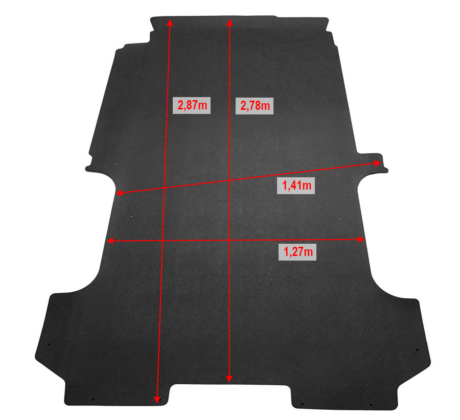 Πατάκι δαπέδου καρότσας για Mercedes Vito W447 (Long)