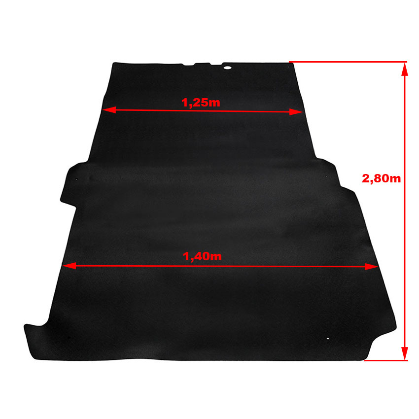 Πατάκι δαπέδου καρότσας Jumpy (III) XL / Expert (III) Long / ProAce (III) Long