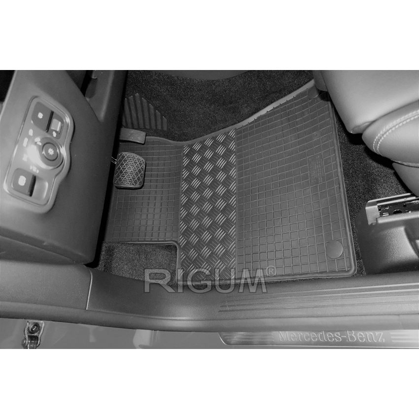 Πατάκια δαπέδου λαστιχένια για Mercedes A-Class W177/B-Class W247/GLA H247/CLA C118/X118 4τμχ