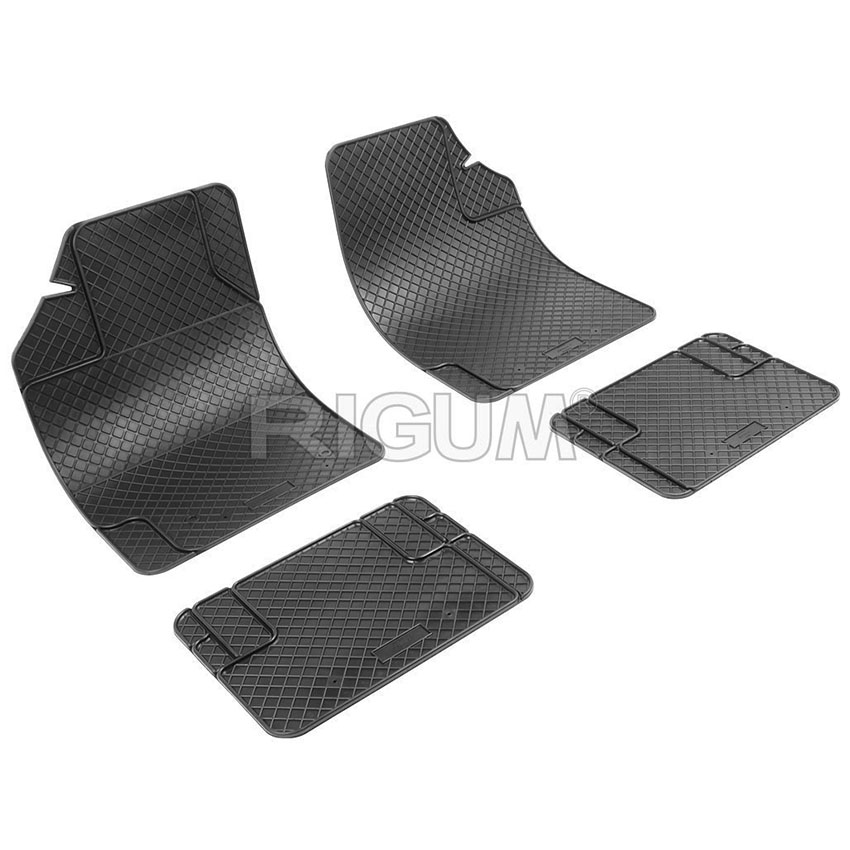 Πατάκια λάστιχο Uni I Design