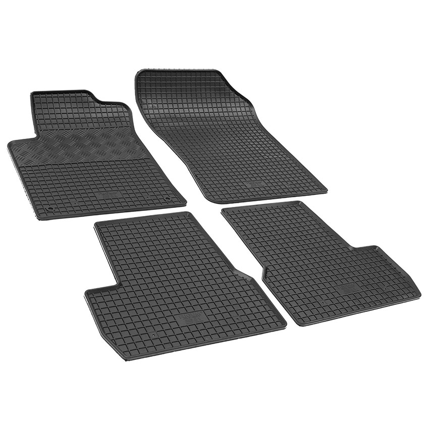 Πατάκια λάστιχο για Citroen C3 (II) / Citroen DS3