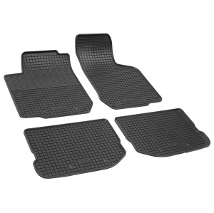 Πατάκια λάστιχο συμβατό για Skoda Octavia/ VW Golf Mk4/ Beetle/ Bora/ Seat Leon/ Toledo 4τμχ