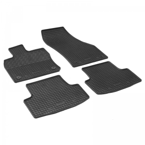 Πατάκια δαπέδου λαστιχένια συμβατά με Audi Q2/ Seat Ateca/ VW T-Roc (I)/ Skoda Karoq 4τμχ