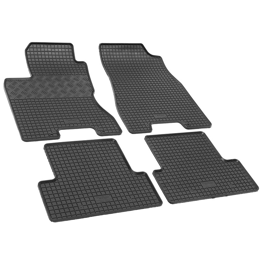 Πατάκια λάστιχο για Nissan X-Trail II (T31)