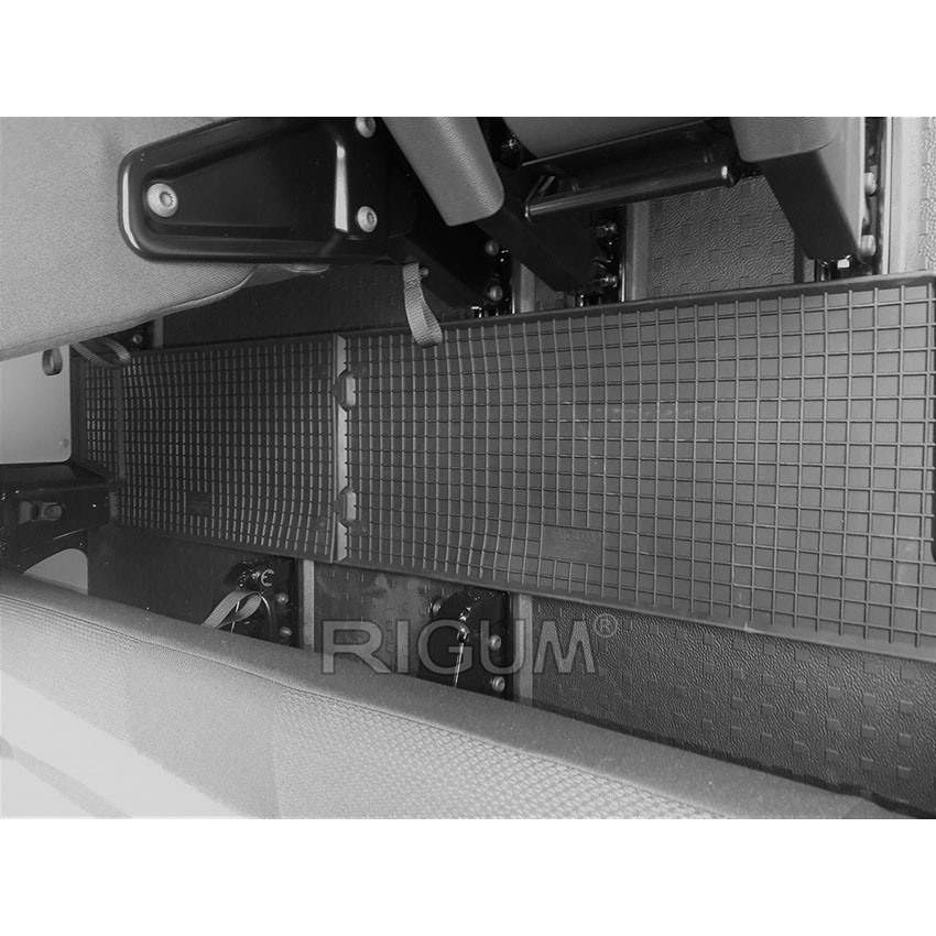 Πατάκια λάστιχο για Volkswagen Caravelle T5 / T6 (3η σειρά) 2τμχ