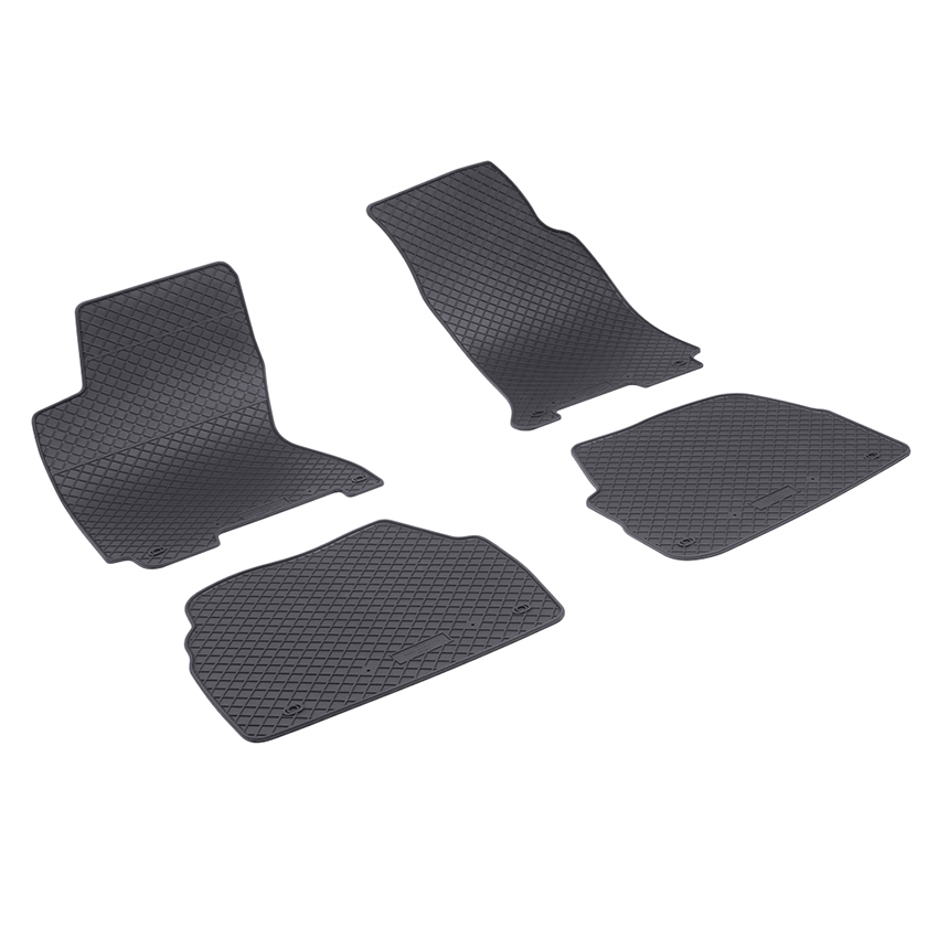 Πατάκια δαπέδου λαστιχένια για Skoda Superb (I) 4τμχ