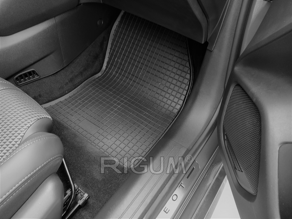 Πατάκια δαπέδου λαστιχένια για e-2008 / e-208 / e-C4 / Corsa-e F / Mokka-e 4τμχ