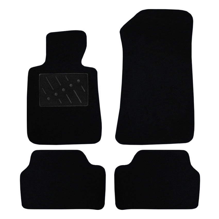 Μοκέτα Standard μαύρη για BMW 1 Series E87 4τμχ