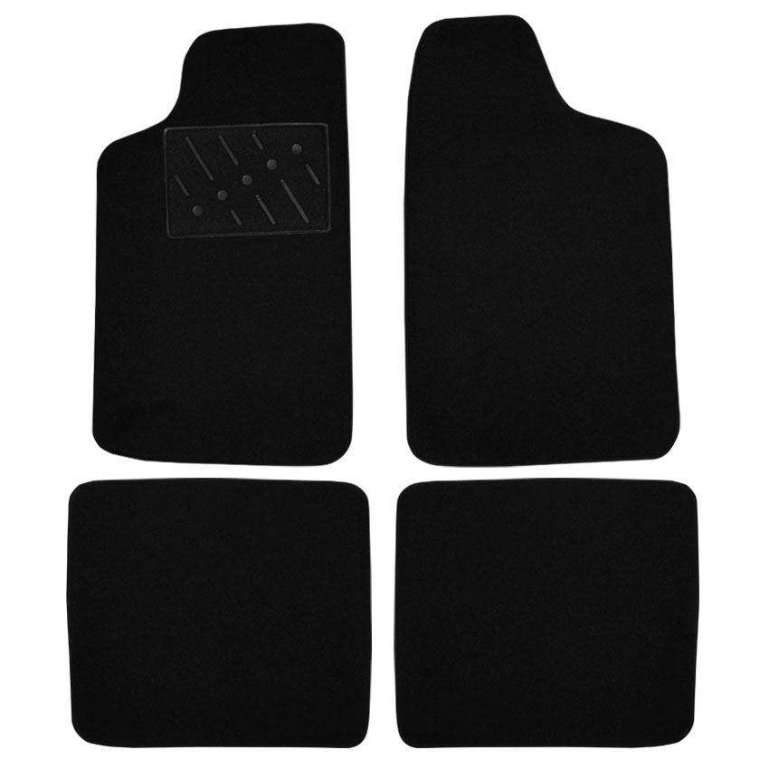 Μοκέτα Standard μαύρη για Isuzu D-Max (I) 4D 4τμχ