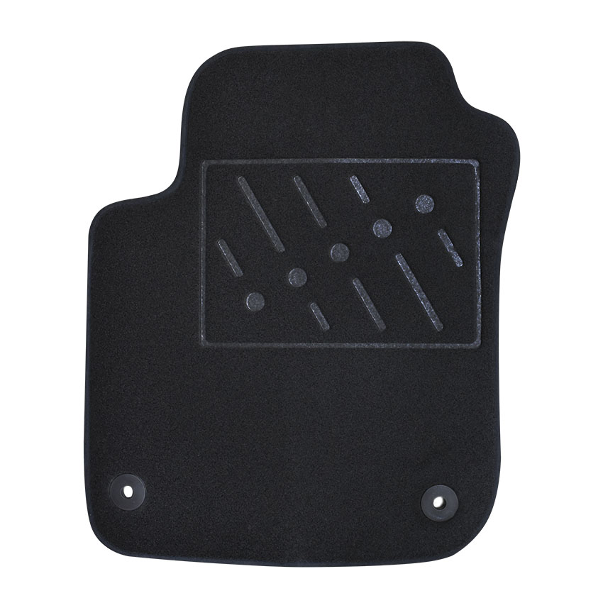 Πατάκια δαπέδου μοκέτας Premium μαύρα για Skoda Citigo 4τμχ