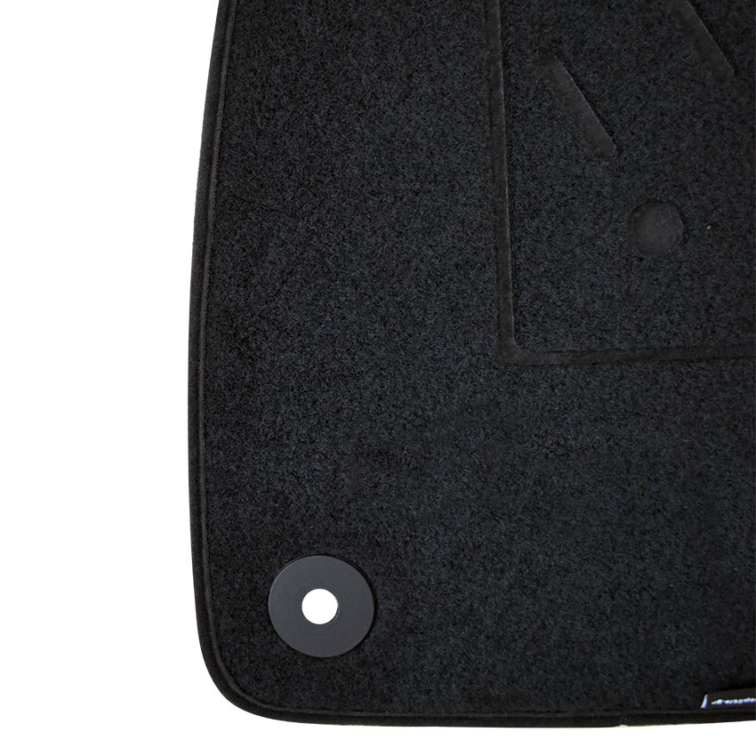 Μοκέτα Standard μαύρη για Ford Focus III με κουμπώματα