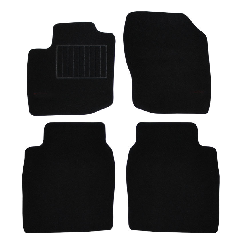 Πατάκια δαπέδου μοκέτας Standard μαύρα για Honda Civic IX 5D 4τμχ