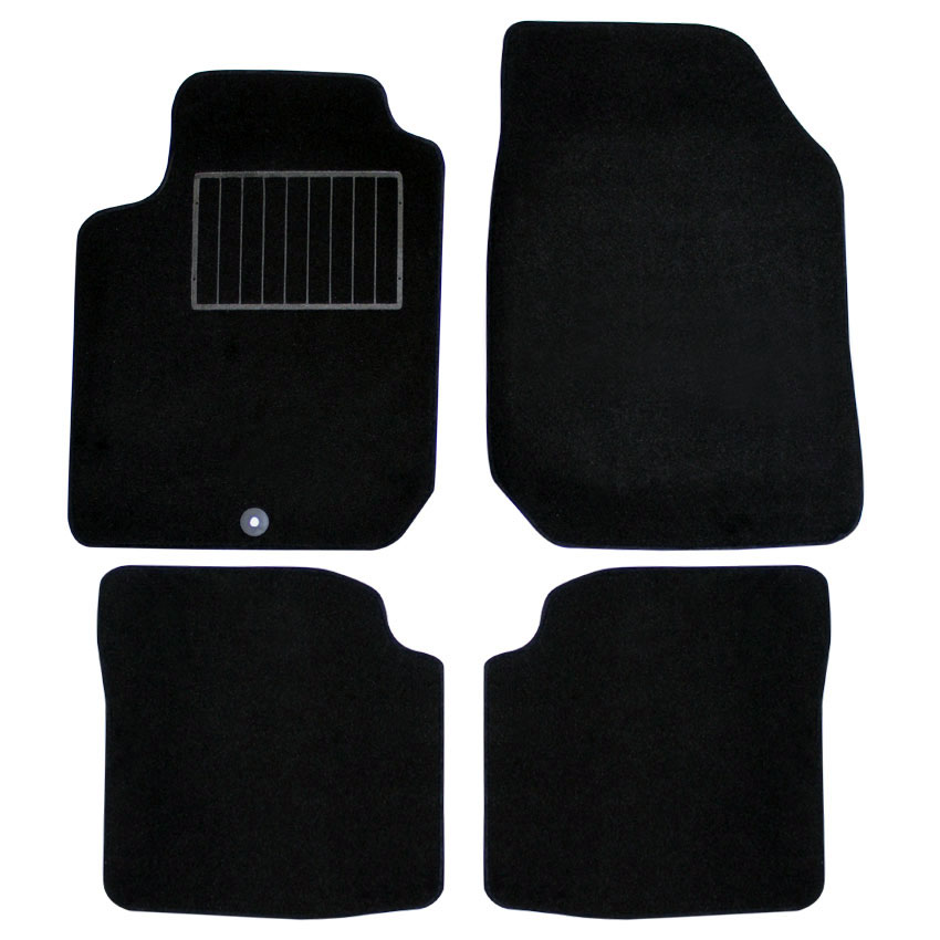 Μοκέτα Standard μαύρη για Nissan Note (I)