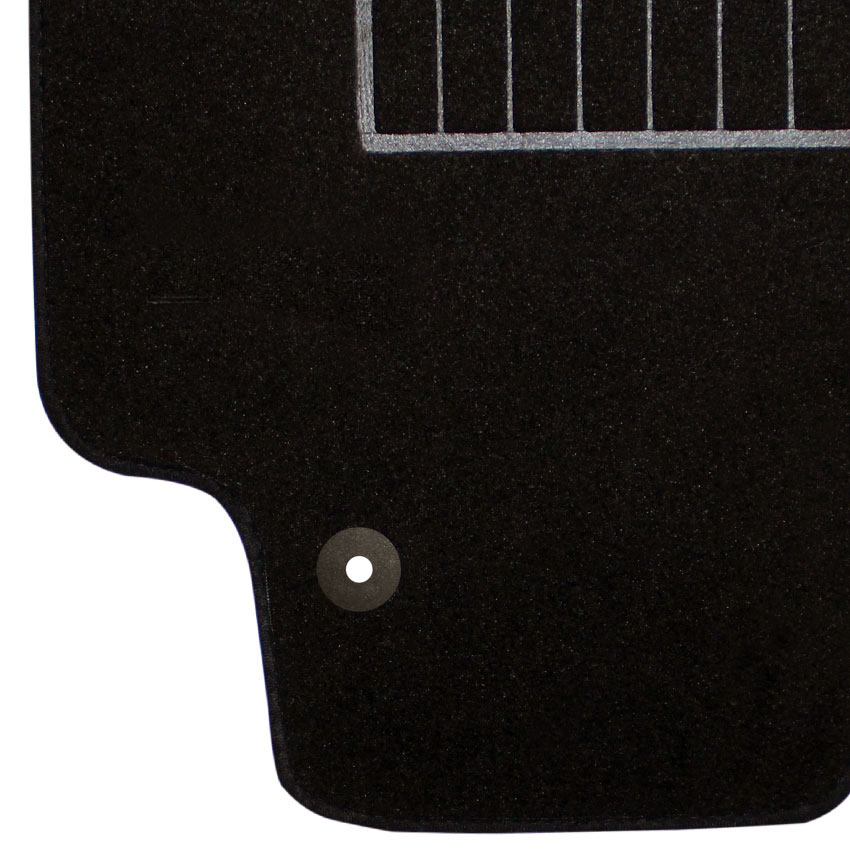 Ζεύγος μοκέτα Standard μαύρη για Nissan NV200