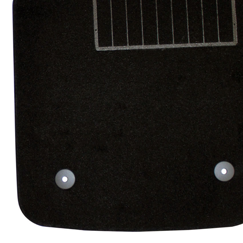 Μοκέτα Standard μαύρη για Opel Vectra C με κουμπώματα